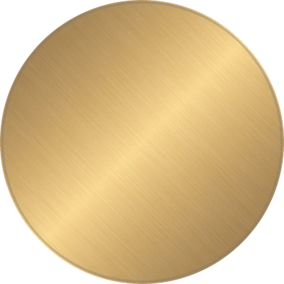 D6 – Brass gold