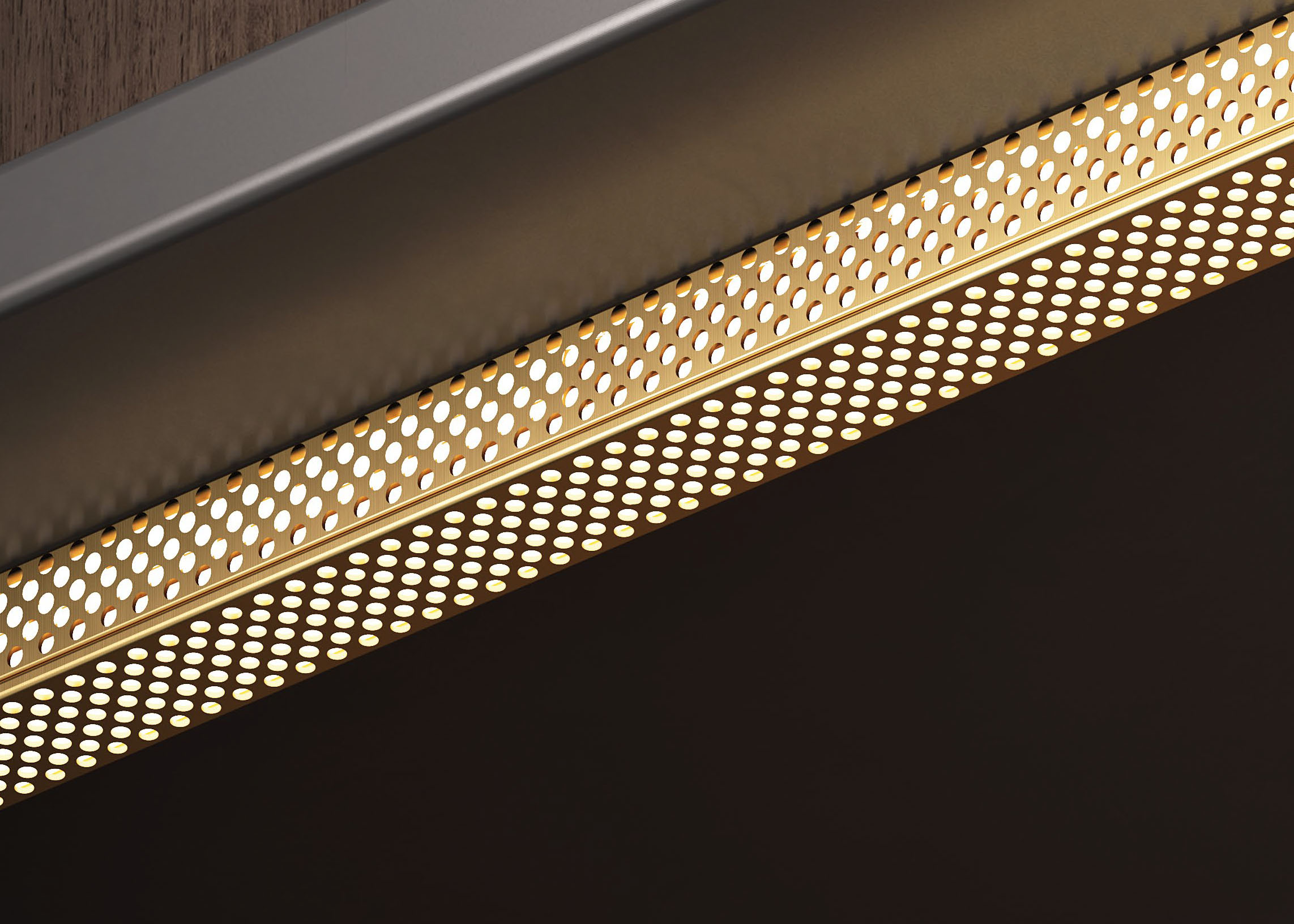 Perforuoti LED profiliai