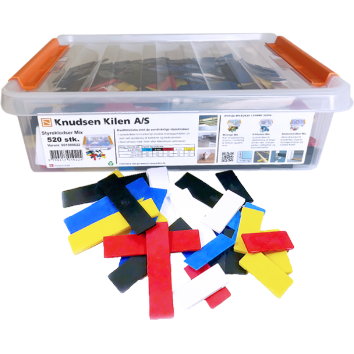 Knudsen klasikinių tarpiklių rinkinys 520 vnt