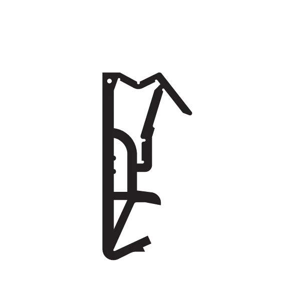 Tarpinė DS 155a lauko durims (silikoninė)